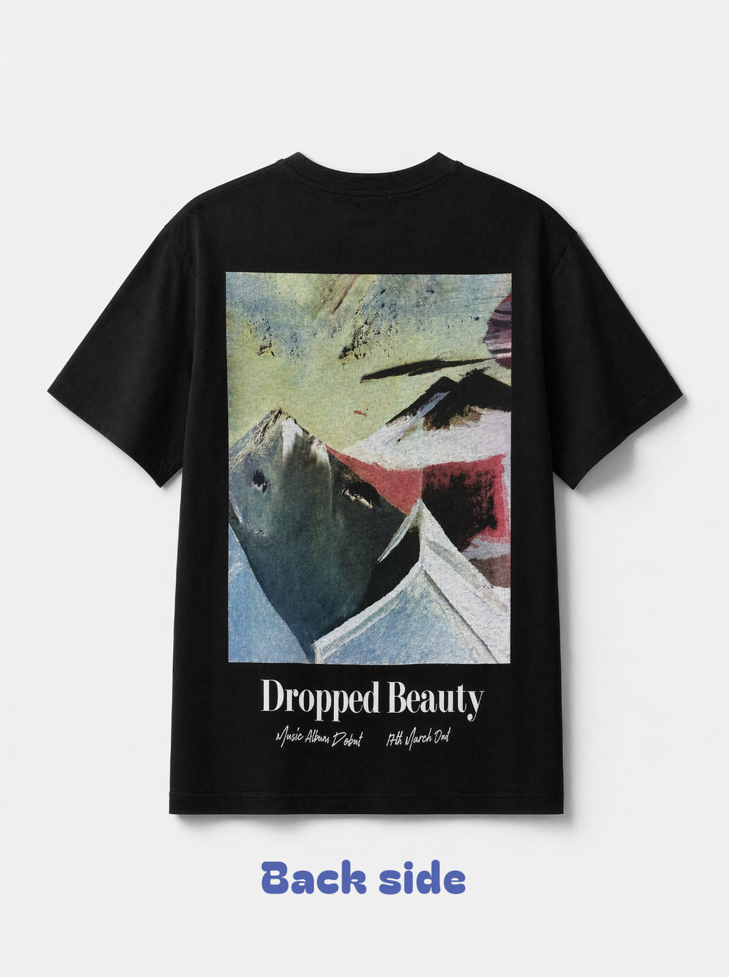 Boys Black Graphic Art T-Shirt