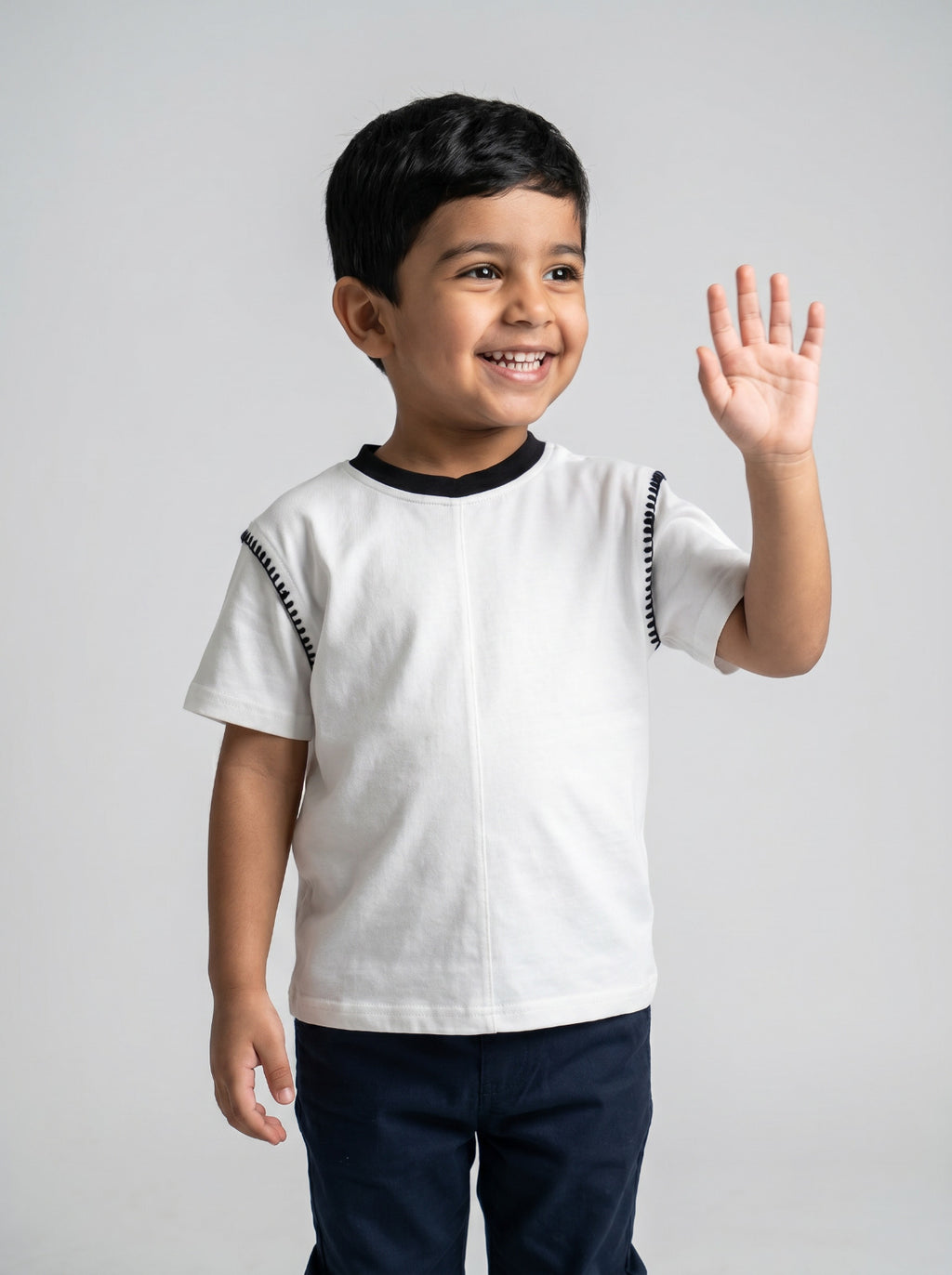 Boys Off-White TIYA Holidays Graphic T-Shirt